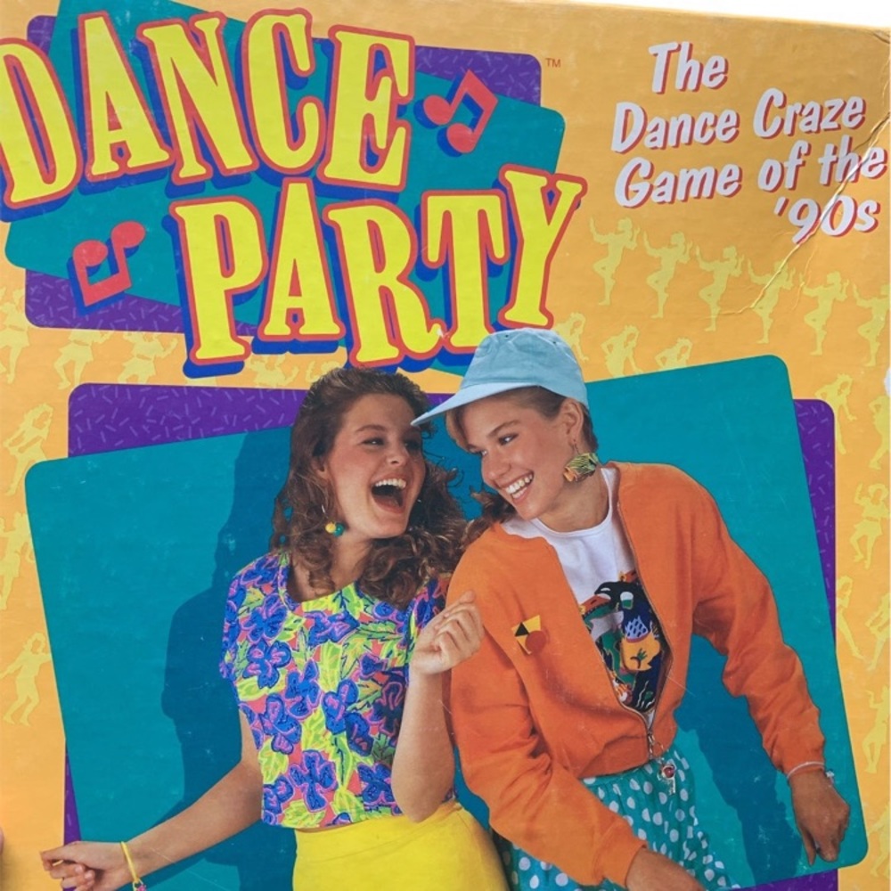 The Dance Craze Game of the 90s **Incomplete* 1991 Replacement parts